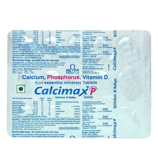 calcimax p tablet 15's